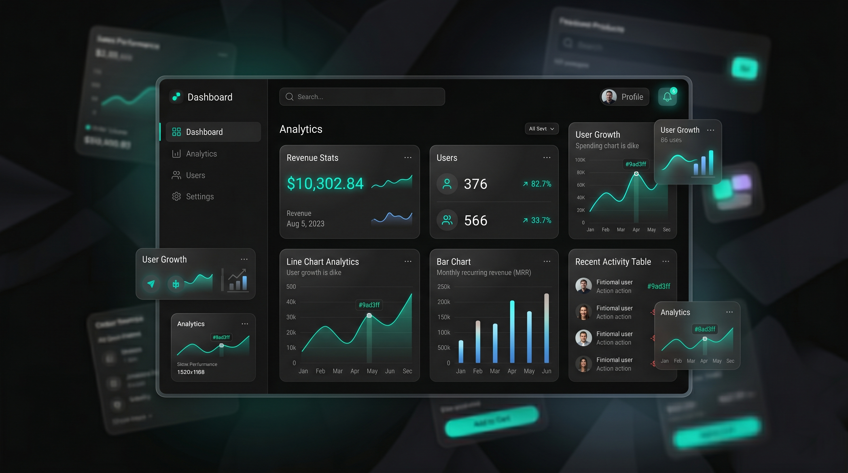 SaaS Dashboard